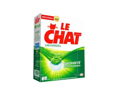 Le Chat Lessive Poudre Machine Universel Plus - 2,5Kg